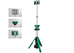 HiKOKI UB18DG (Basic) Akku Baustellenstrahler inkl. Stativ – UB18DGW4Z