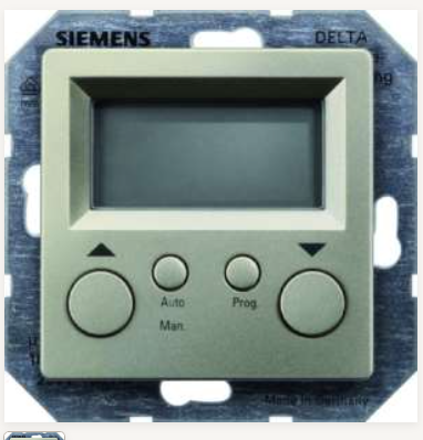 Siemens DELTAi-sys Jalousiesteuerung, Unterputz,	5TC1553