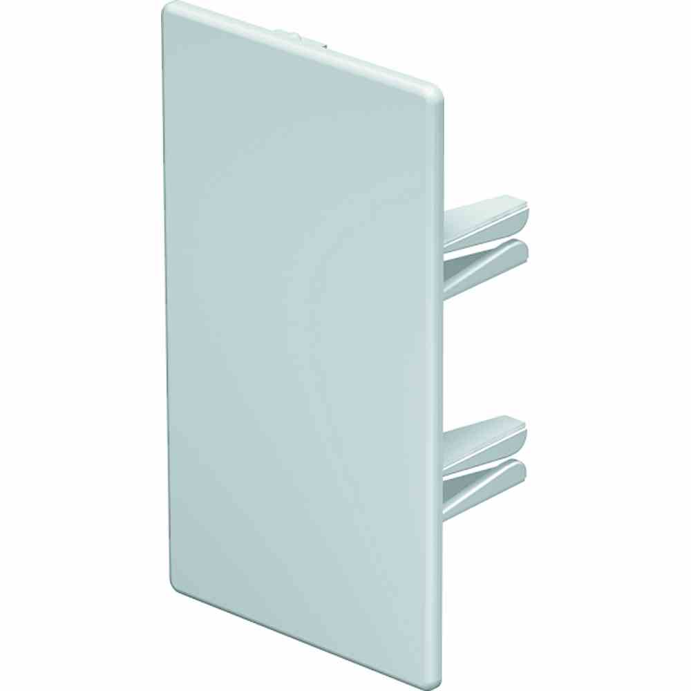OBO BETTERMANN Endstück 60x110mm, PVC, reinweiß RAL 9010 – WDK HE60110RW