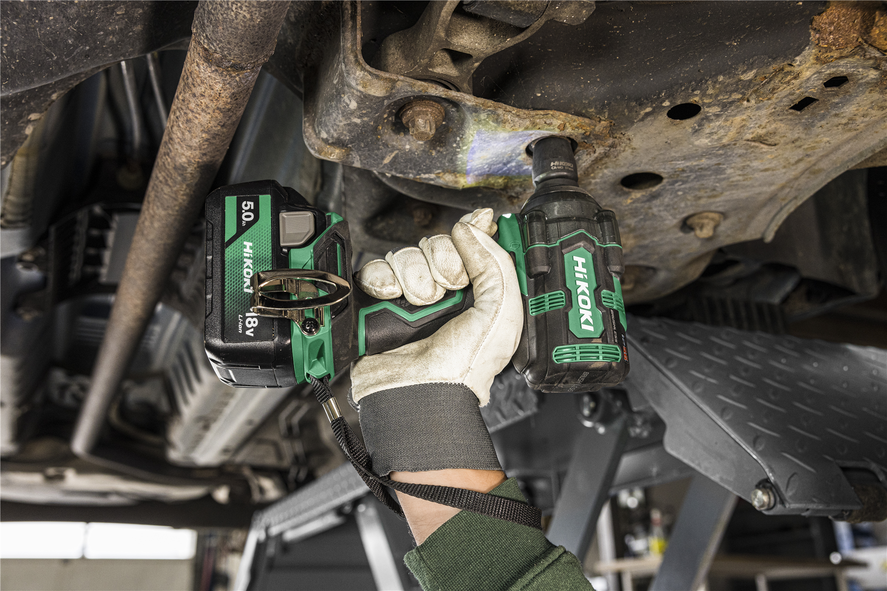 HiKOKI WR18DH(Basic) (HSC II) Akku Schlagschrauber 345/600 Nm 1/2"