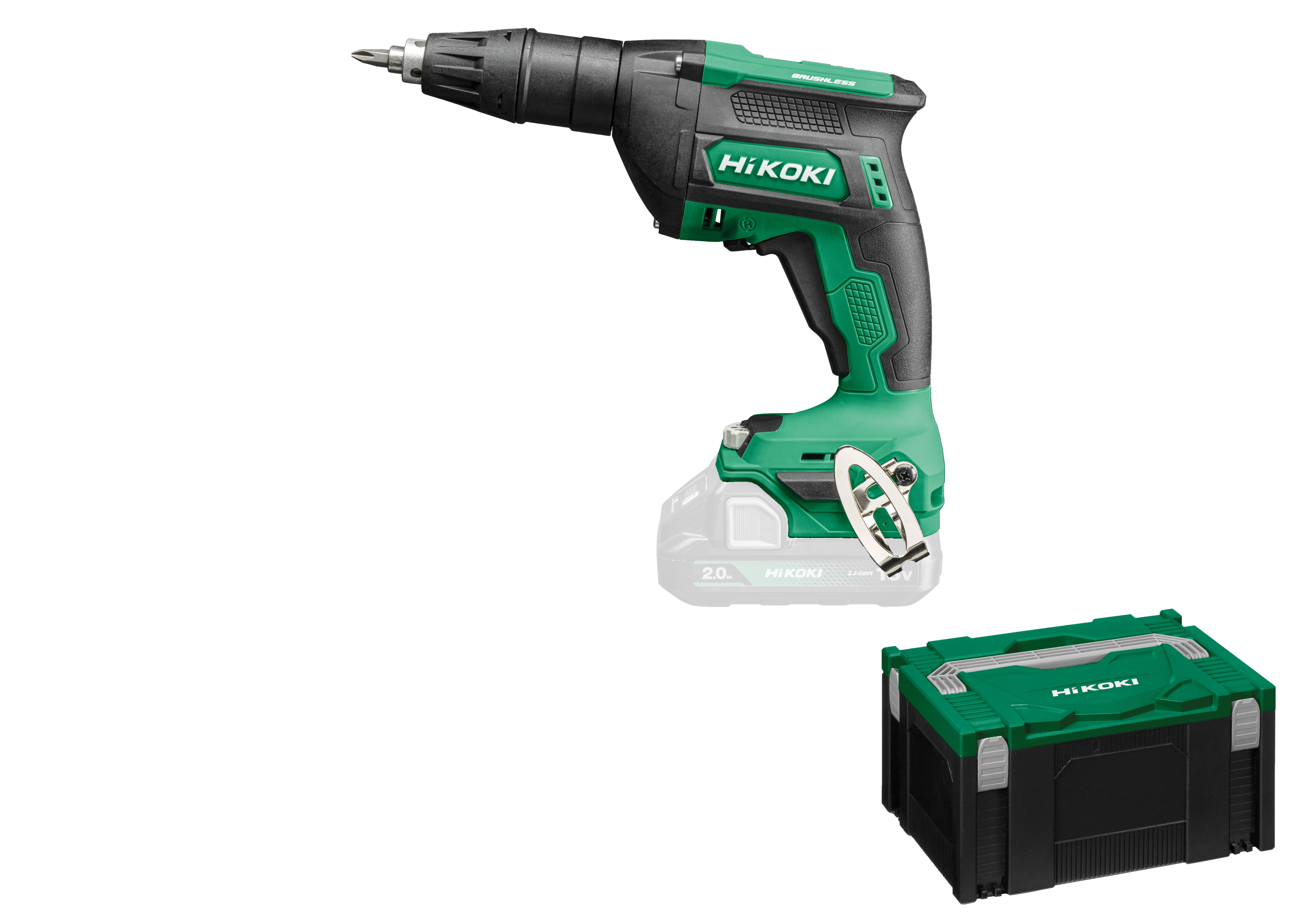 HiKOKI W18DB(Basic) (HSC III) Akku Schnellbauschrauber 0-3000 min-1