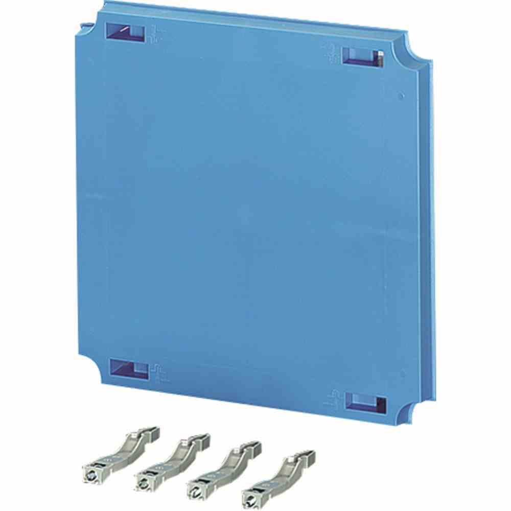 HENSEL Mi EP 02 Einbauplatte, Kunststoff, 286x286mm, grau – Mi EP 02