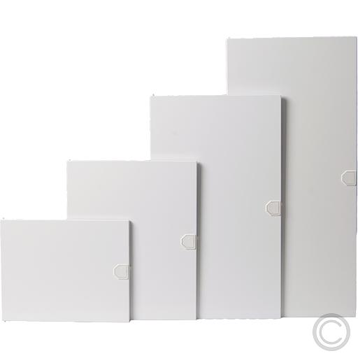 Metall-Tür für 2-reih. Verteiler weiß Metall-Tür für 2-reih. Verteiler weiß