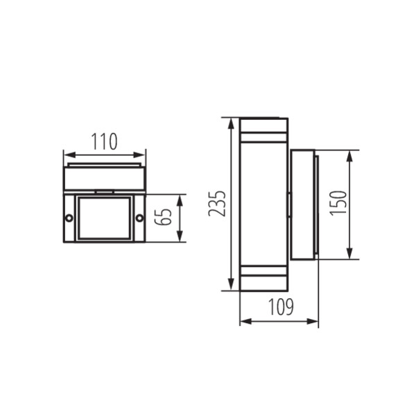 Kanlux ZEW EL-235J-B