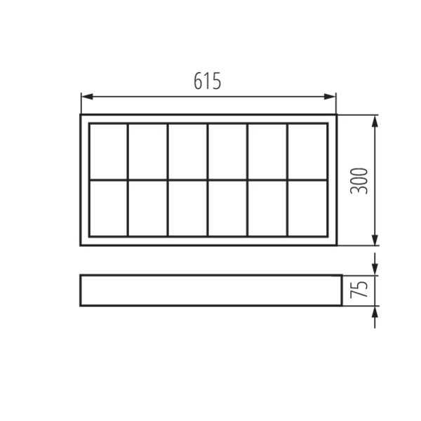 Kanlux NOTUS 4LED 218 NT