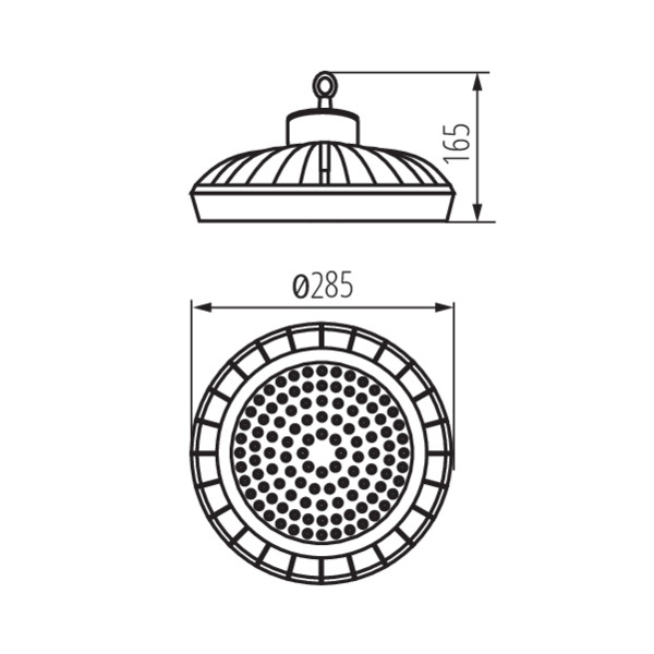 Kanlux HB PRO LED HI 100W-NW