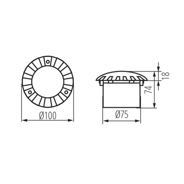 Kanlux ROGER DL-LED12