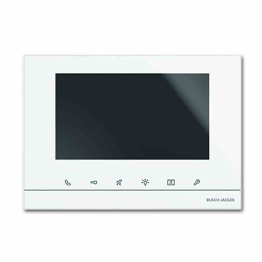 BUSCH-JAEGER FREE@HOME Bedientableau, Aufputz, weiß, Farbe, Touchfunktion – 83221AP-611