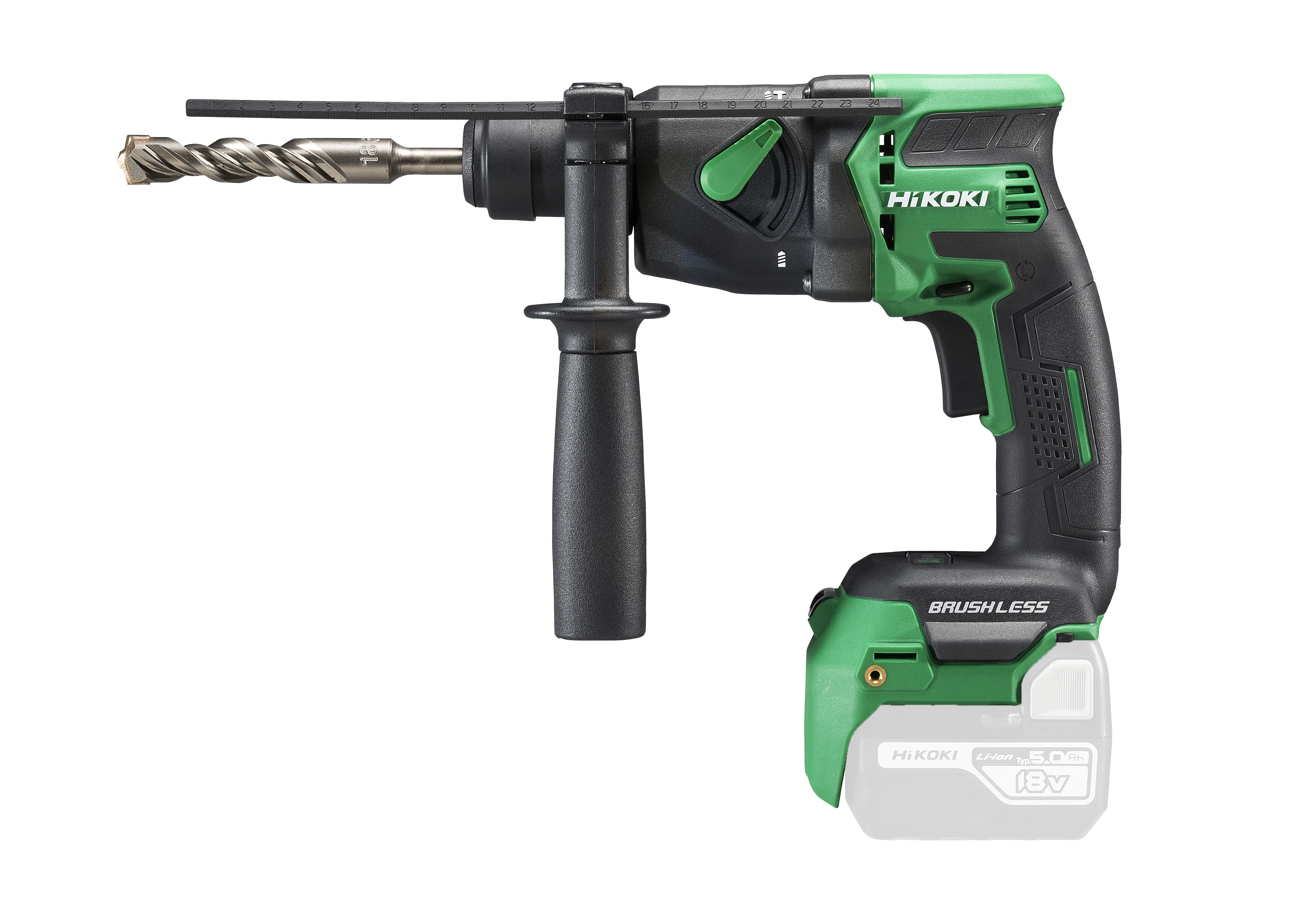 HiKOKI DH18DPB(Basic) (Karton) Akku Bohrhammer SDS-plus 1,3 J