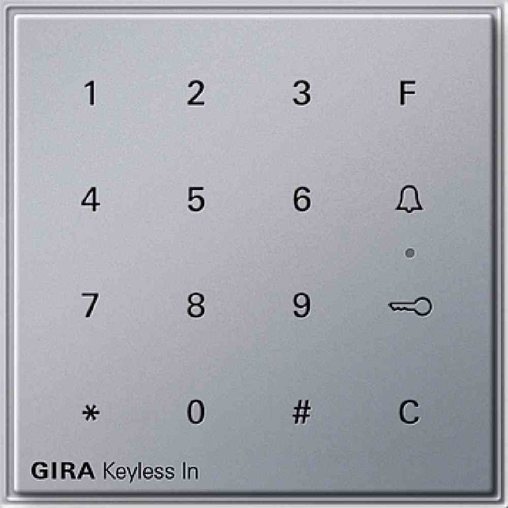 Gira Gira Keyless In Codetastatur Gira TX_44 (WG UP) F Alu