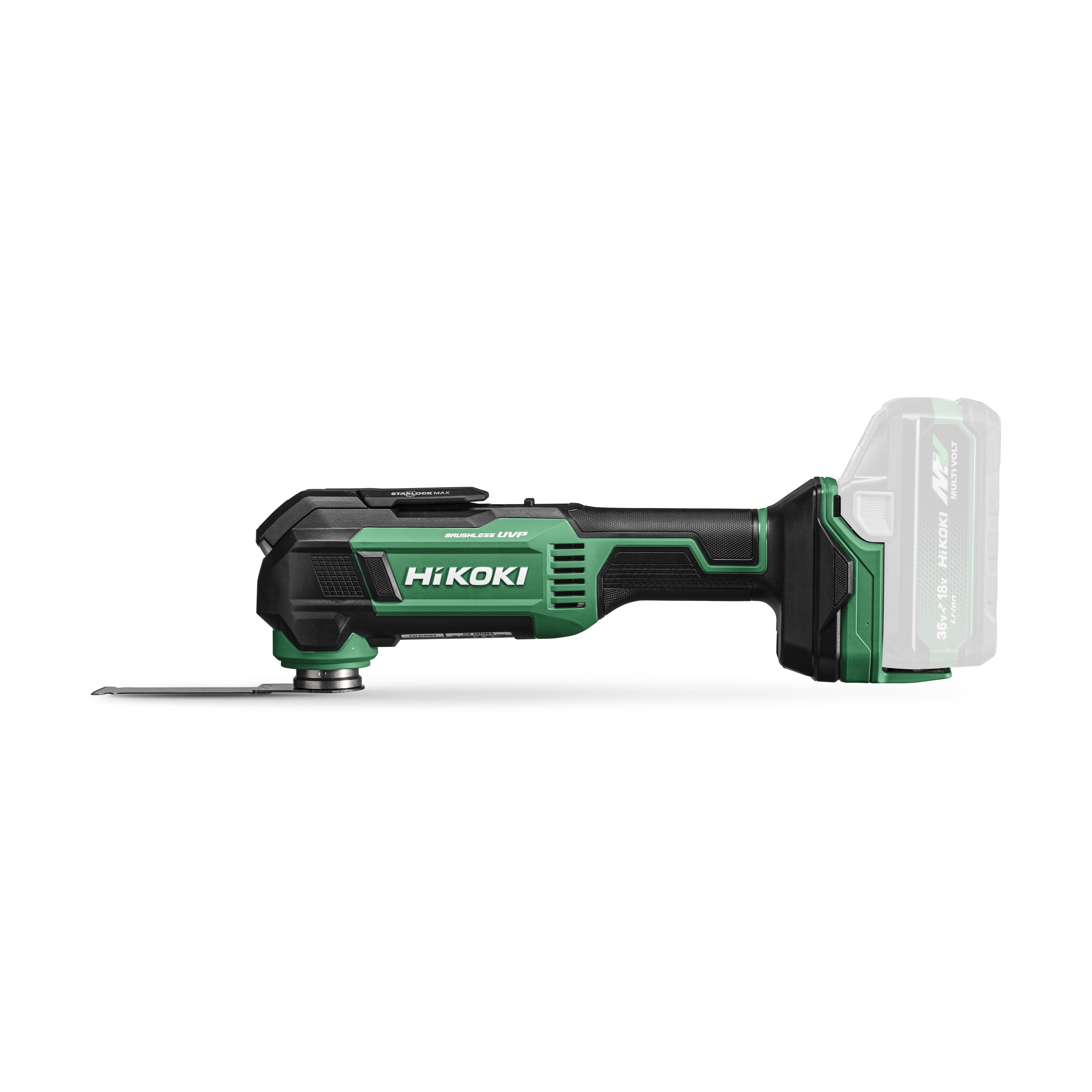 HIKOKI CV18DMA Akku-Multitool mit Starlock Max - Werkzeugaufnahme 18V 1,3 KG 6000 - 2000 /Min