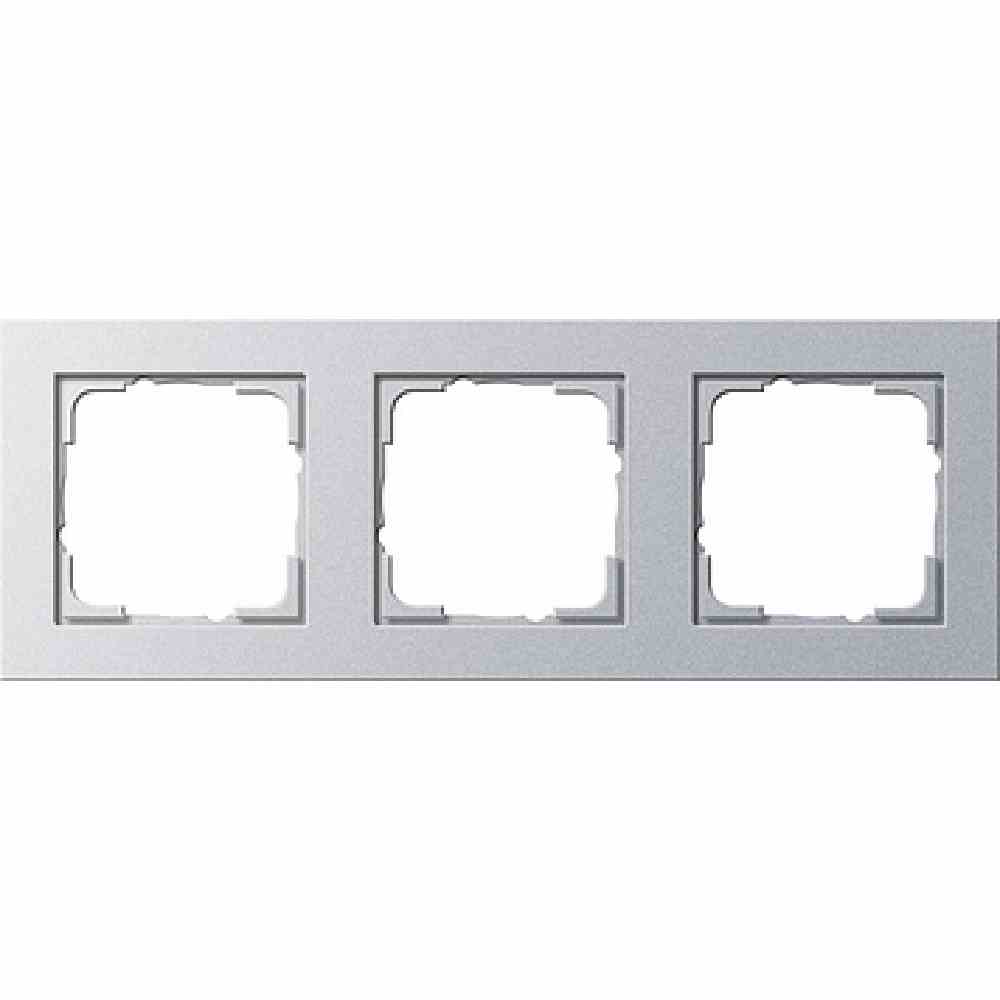 Gira Abdeckrahmen 3f Gira E2 F Alu