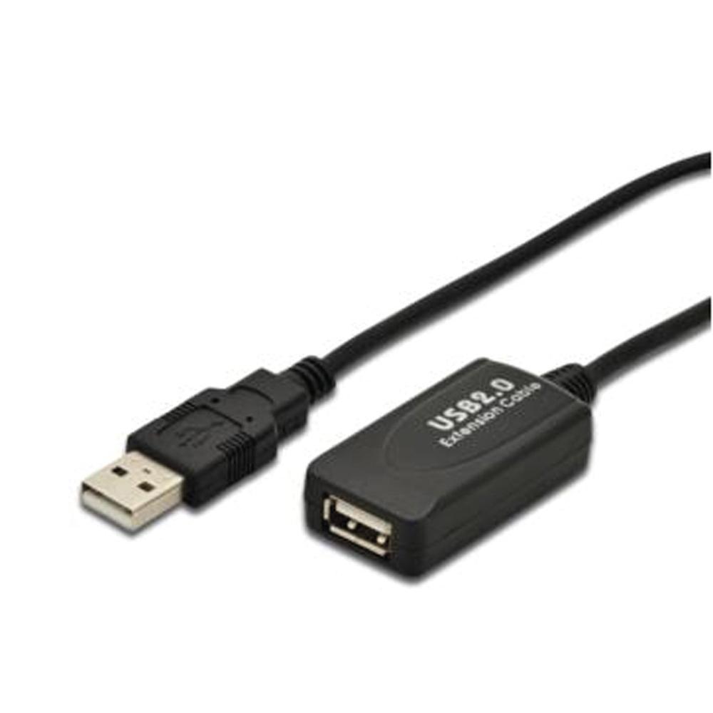 DIGITUS USB 2.0 Repeater Kabel USB A male / A female Länge 5m – DA-70130-4