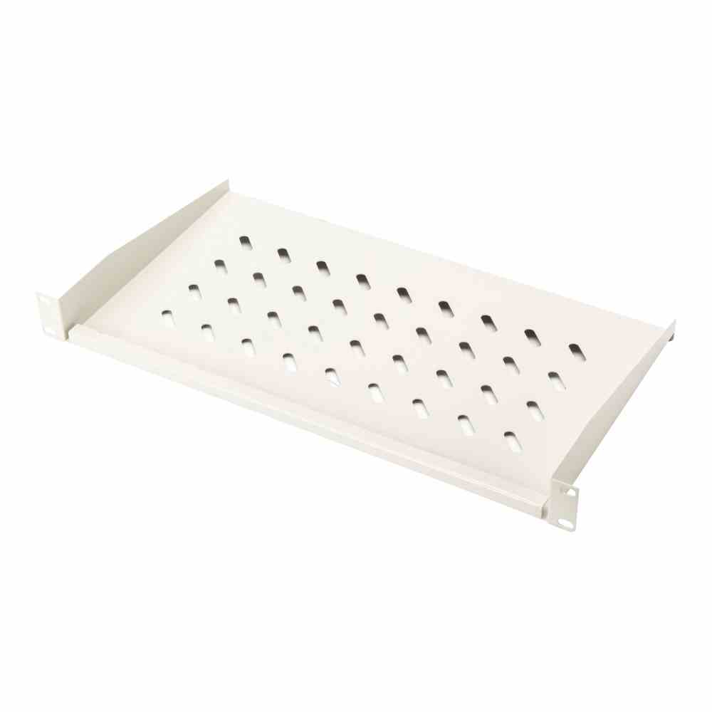 DIGITUS 1HE Fachboden zum Festeinbau perforiert, Farbe Grau (RAL7035), bis zu 15 kg, 45x483x250 mm – DN-97609 DIGITUS 1HE Fachboden zum Festeinbau perforiert, Farbe Grau (RAL7035), bis zu 15 kg, 45x483x250 mm – DN-97609