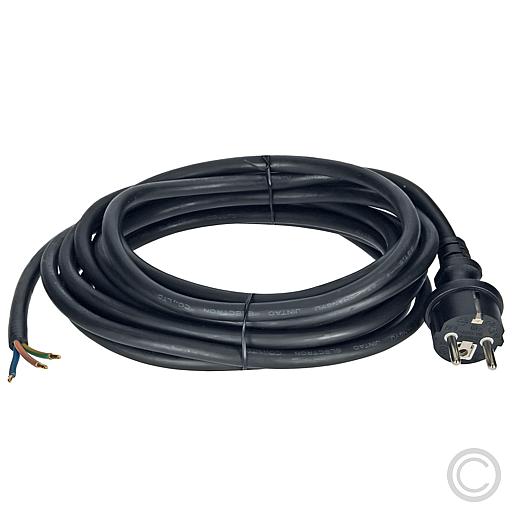 Anschlussleitung  H07RN-F 3x1,5mm² schwarz  5m Anschlussleitung  H07RN-F 3x1,5mm² schwarz  5m