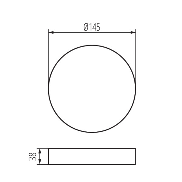 Kanlux TAVO FRAME DO 12W