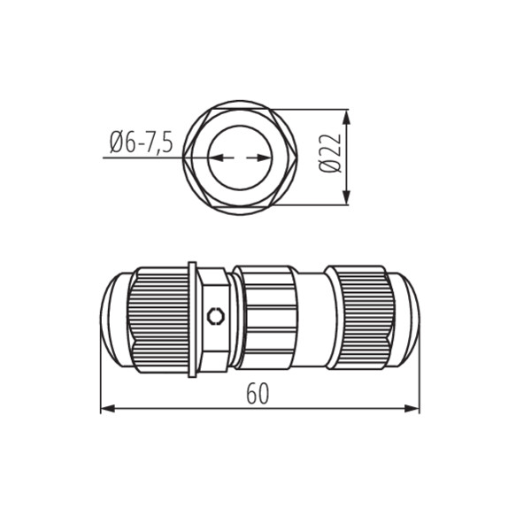 Kanlux IQ-LED FL QC I 3x1MM2