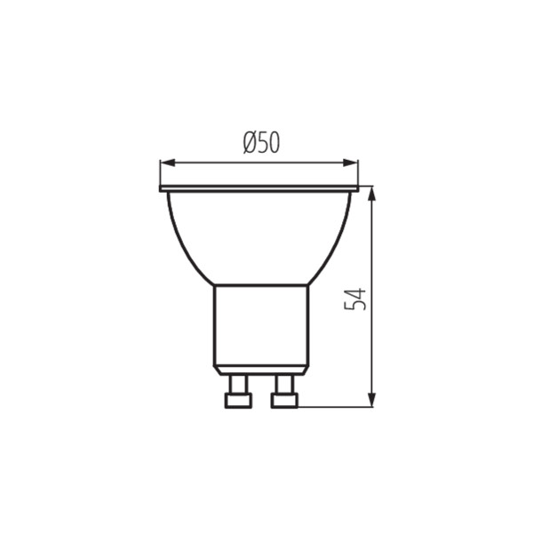 Kanlux S GU10 4,7W RGBCCT