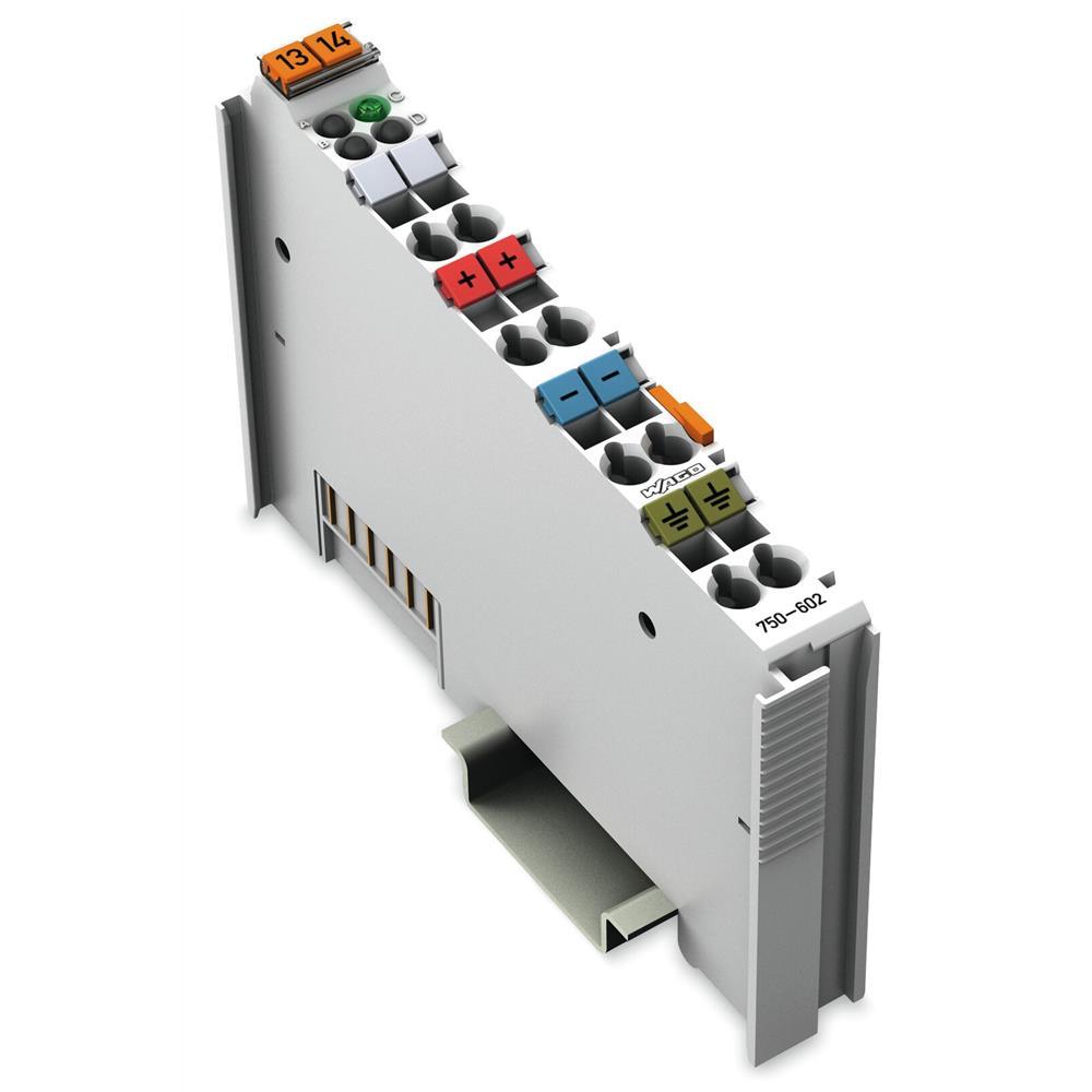 WAGO Potentialeinspeisung passiv DC 24 V lichtgrau – 750-602