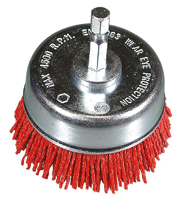 HiKOKI Topfbürste75X1/4"SechskantSchleifnylon80