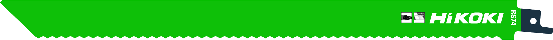 HiKOKI 2 SäbelsägeblätterRS74/S1213AWP HiKOKI 2 SäbelsägeblätterRS74/S1213AWP
