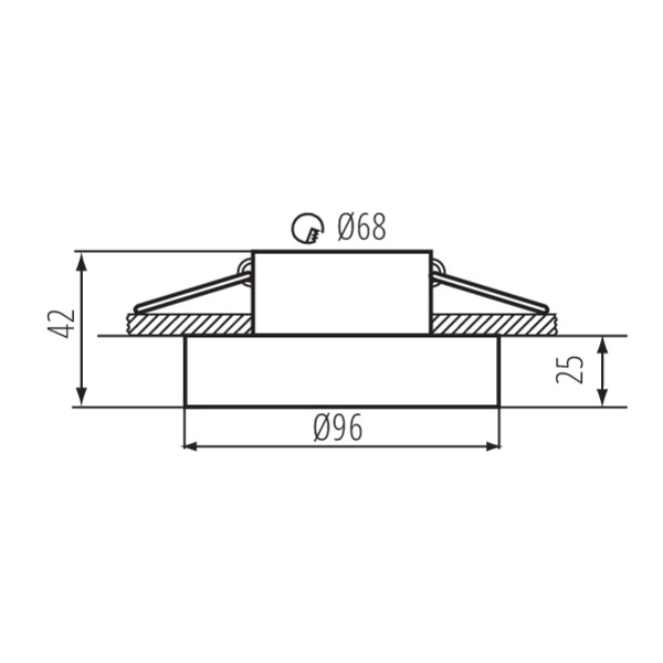 Kanlux ELICEO DSO B/B