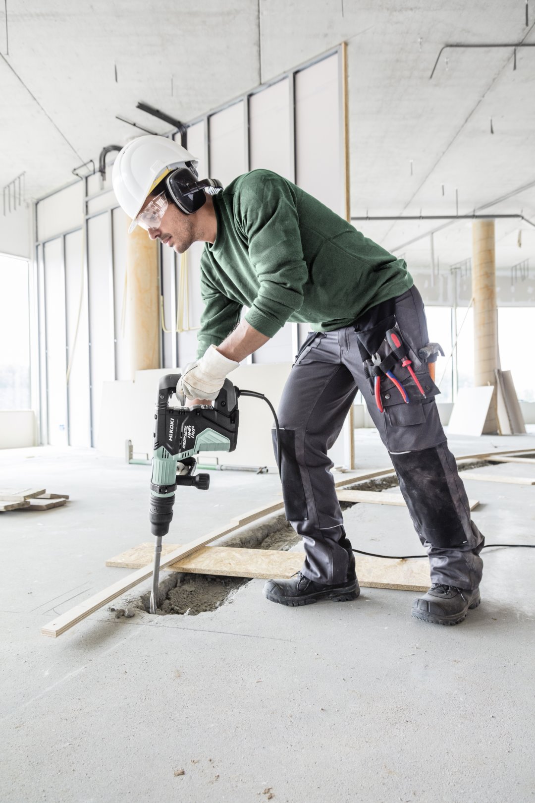 HiKOKI H45MEY (Transportkoffer) (SDS-max) Meisselhammer 10,1 J 7,3 Kg