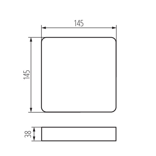 Kanlux TAVO FRAME DL 12W