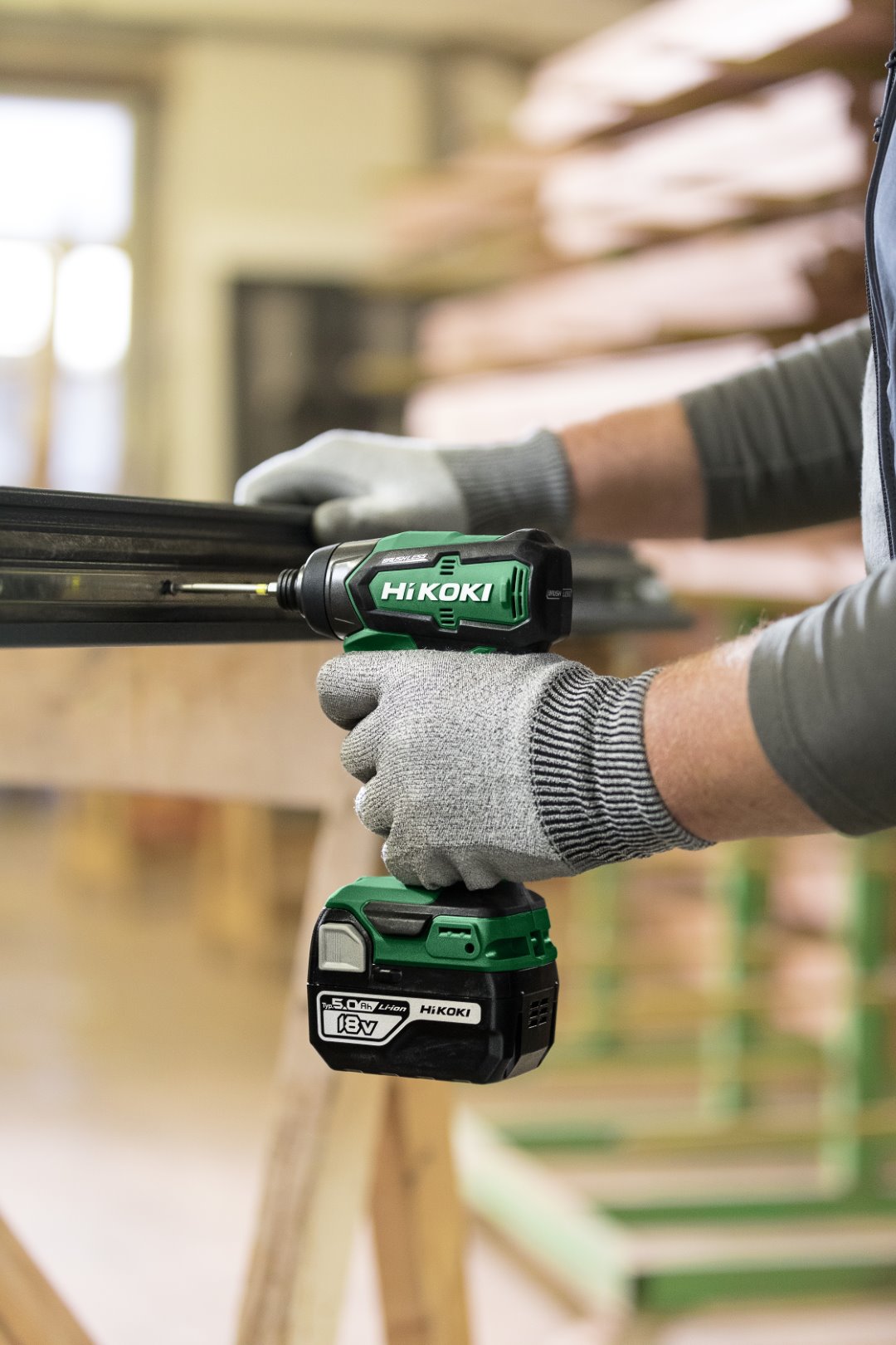 HiKOKI WH18DD(Basic) (Karton) Akku Schlagschrauber 140 Nm 1/4"