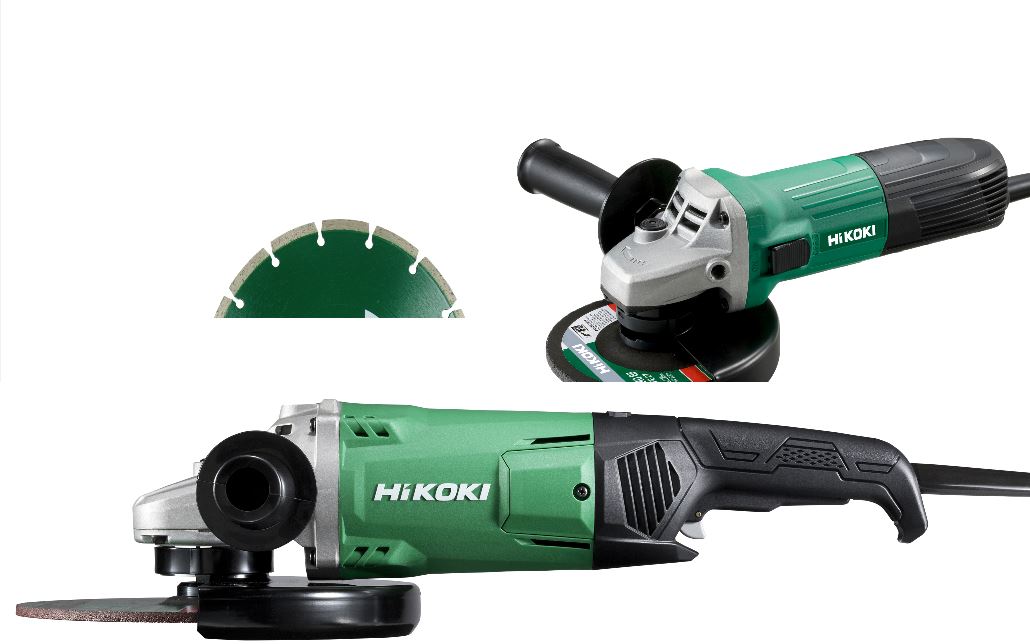 HiKOKI KG23SA Winkelschleifer Set