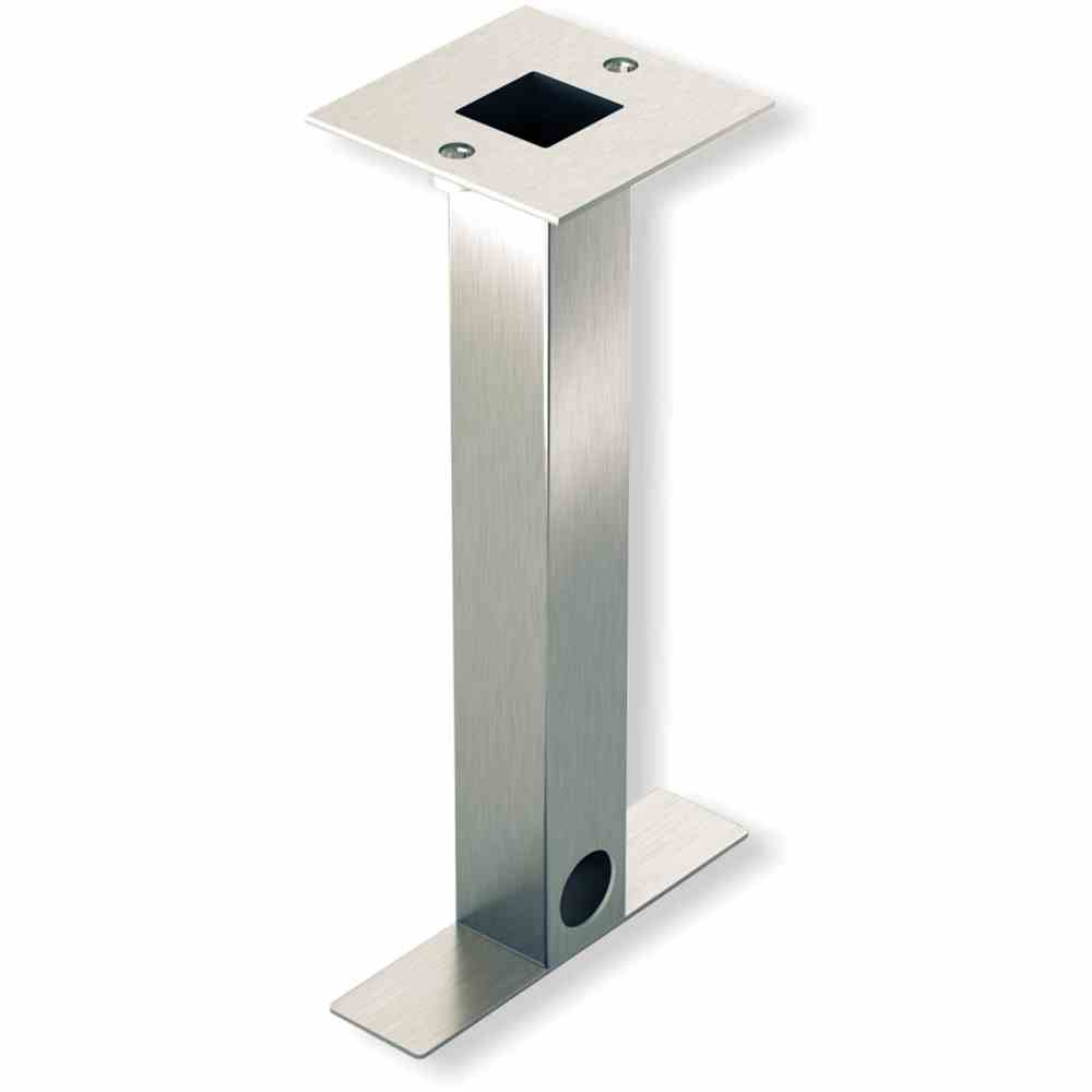 MCJ Erdeinbausockel, grau, Edelstahl – KON/ERD01 MCJ Erdeinbausockel, grau, Edelstahl – KON/ERD01