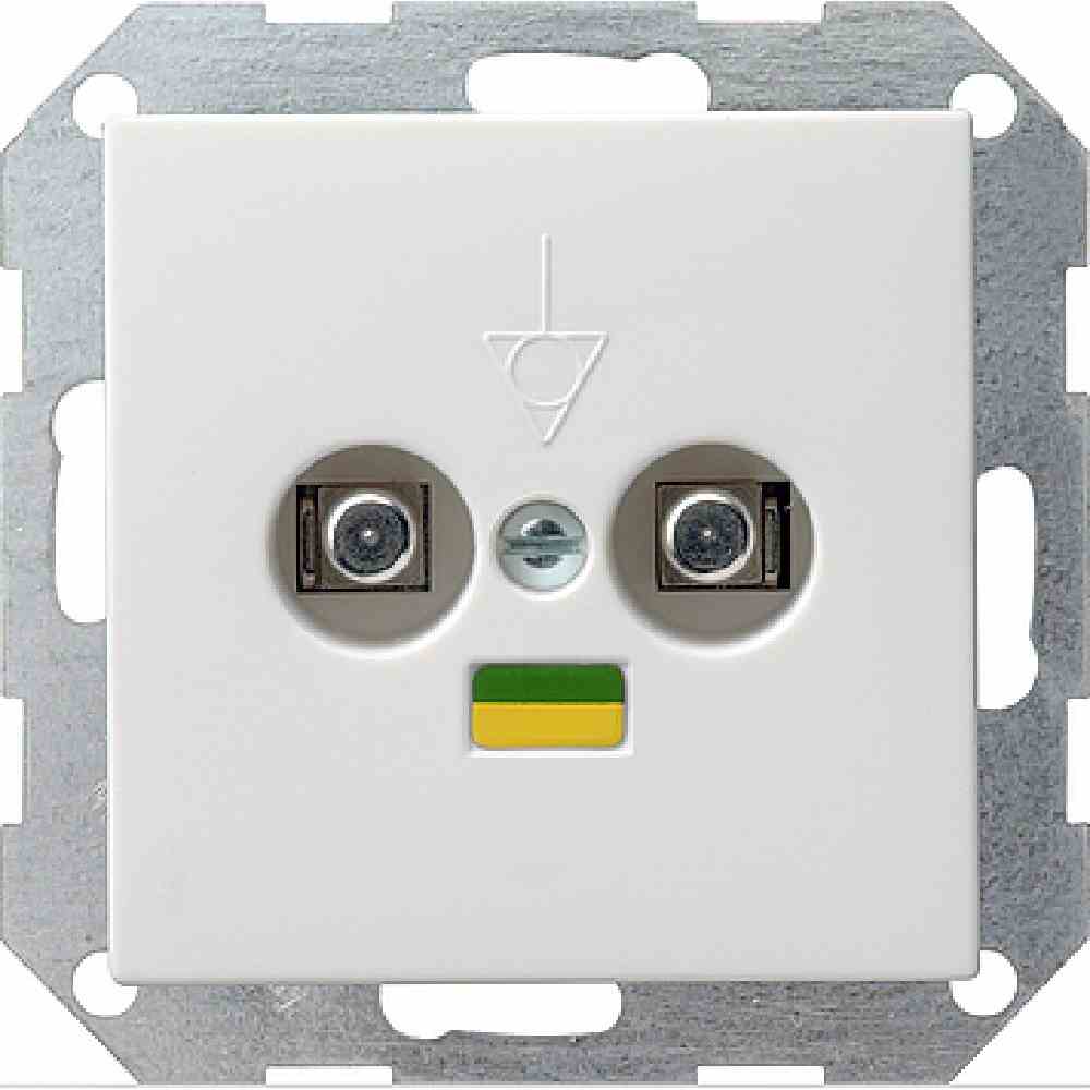 Gira Potenzialausgleich-Dose 2f System 55 Reinweiß