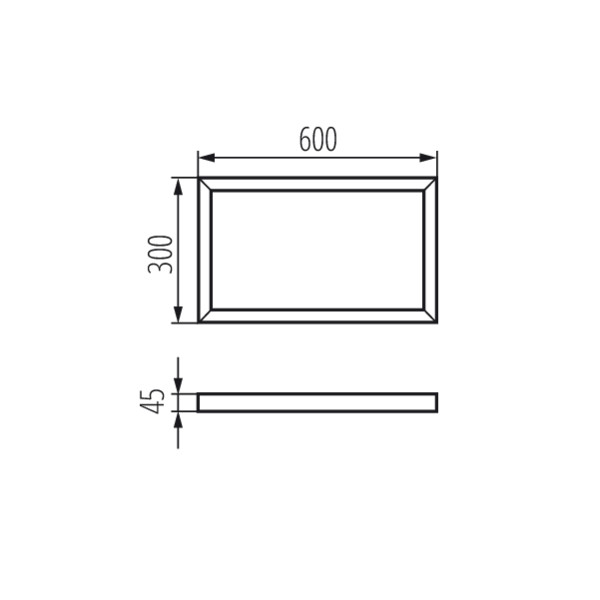 Kanlux ADTR 3060 B (set 2 pcs)