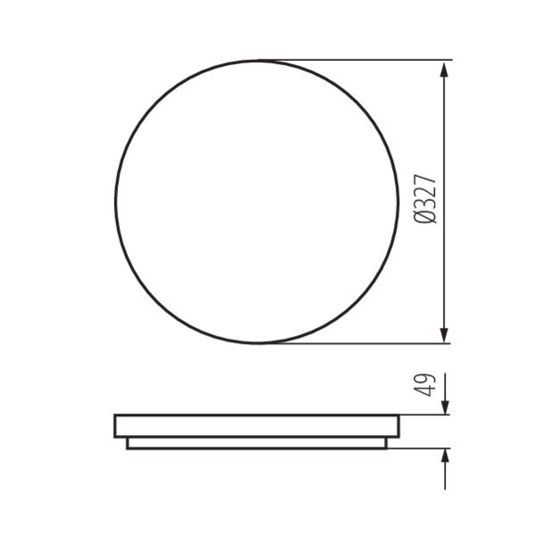 Kanlux VARSO LED 24W-WW-O