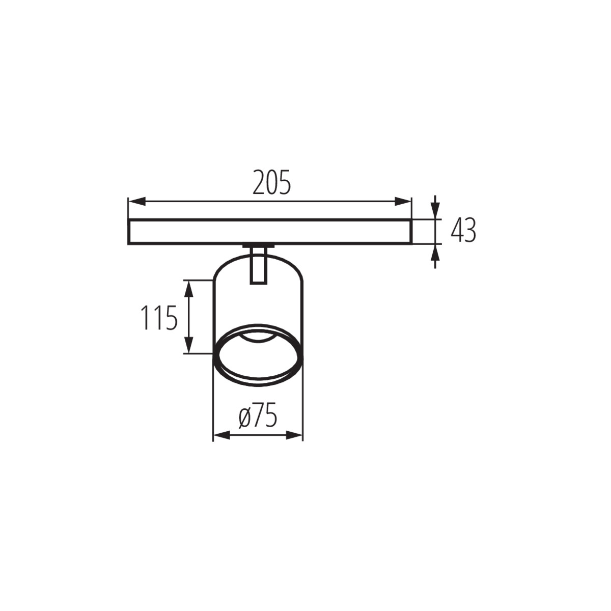 Kanlux ATL1 18W-930-S6-W