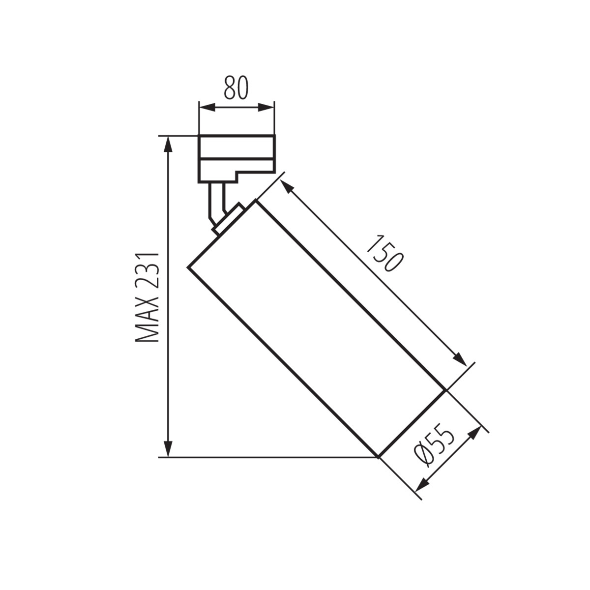 Kanlux ATL2 GU10-W