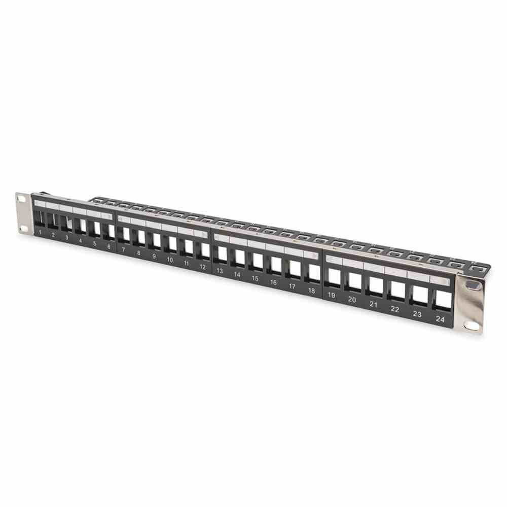 DIGITUS Modulares Patch Panel geschirmt 24-port – DN-91411-LF