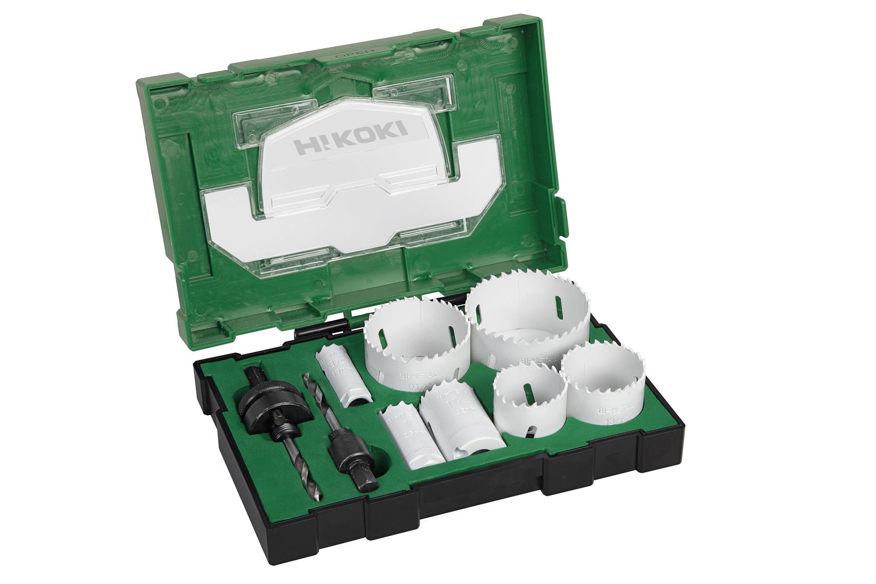 HiKOKI Lochsägen Kassette - 9-tlg.