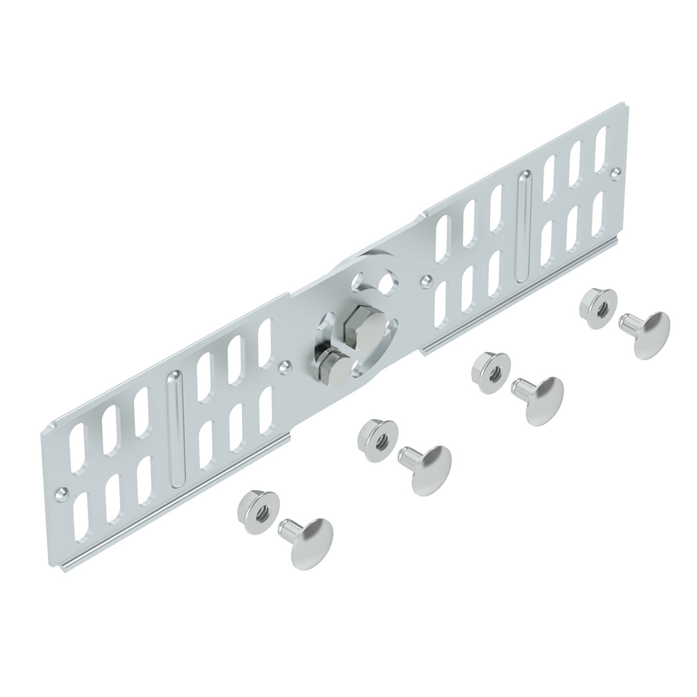 OBO BETTERMANN Gelenkverbinder, Stahl, Schraubverbinder, geeignet für Kabelrinne, 254mm, geeignet für Funktionserhalt – RGV 60 FS