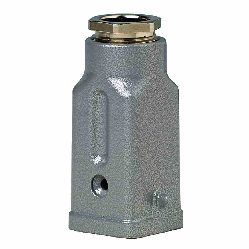 WALTHER PROCON Tüllengehäuse A3/A4 H:57mm LVN, 1xM20, Stutzen gerade, mit Längsverriegelungsnocken – T702803MS