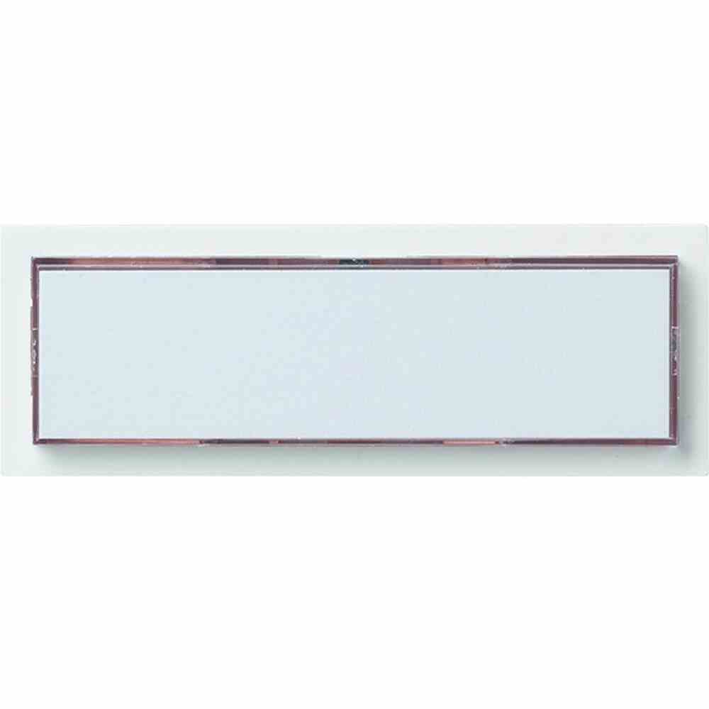 FRIEDLAND D1225 Kontaktplatte, Index weiß, 32 x 90 x 13 mm, 167 g – D1225