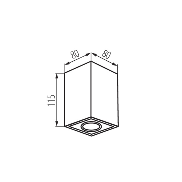 Kanlux GORD XS DLP-50-W