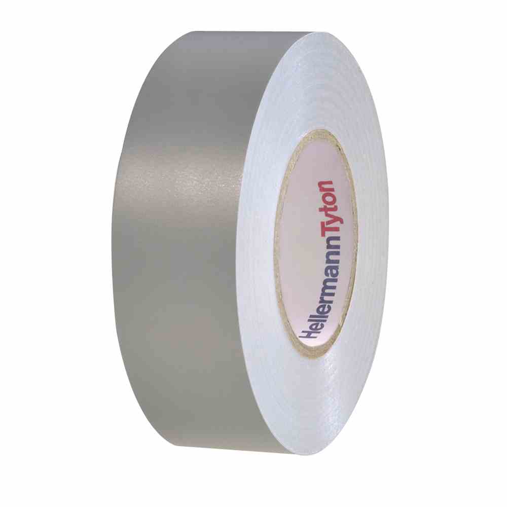 HELLERMANN TYTON Isolierband, Polyvinylchlorid (PVC), 19mm, 20m, grau, -10-90°C, 0,15mm, Selbstverlöschend – HTAPE-FLEX15-19x20 PVC GY 20 HELLERMANN TYTON Isolierband, Polyvinylchlorid (PVC), 19mm, 20m, grau, -10-90°C, 0,15mm, Selbstverlöschend – HTAPE-FLEX15-19x20 PVC GY 20