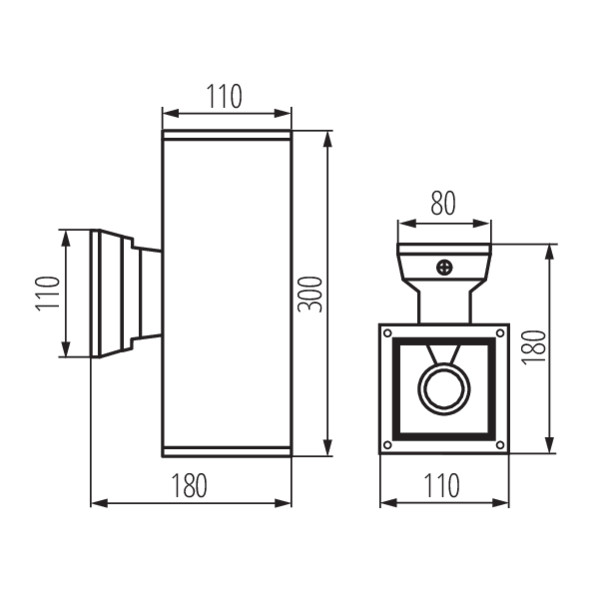 Kanlux LART EL-260-GR