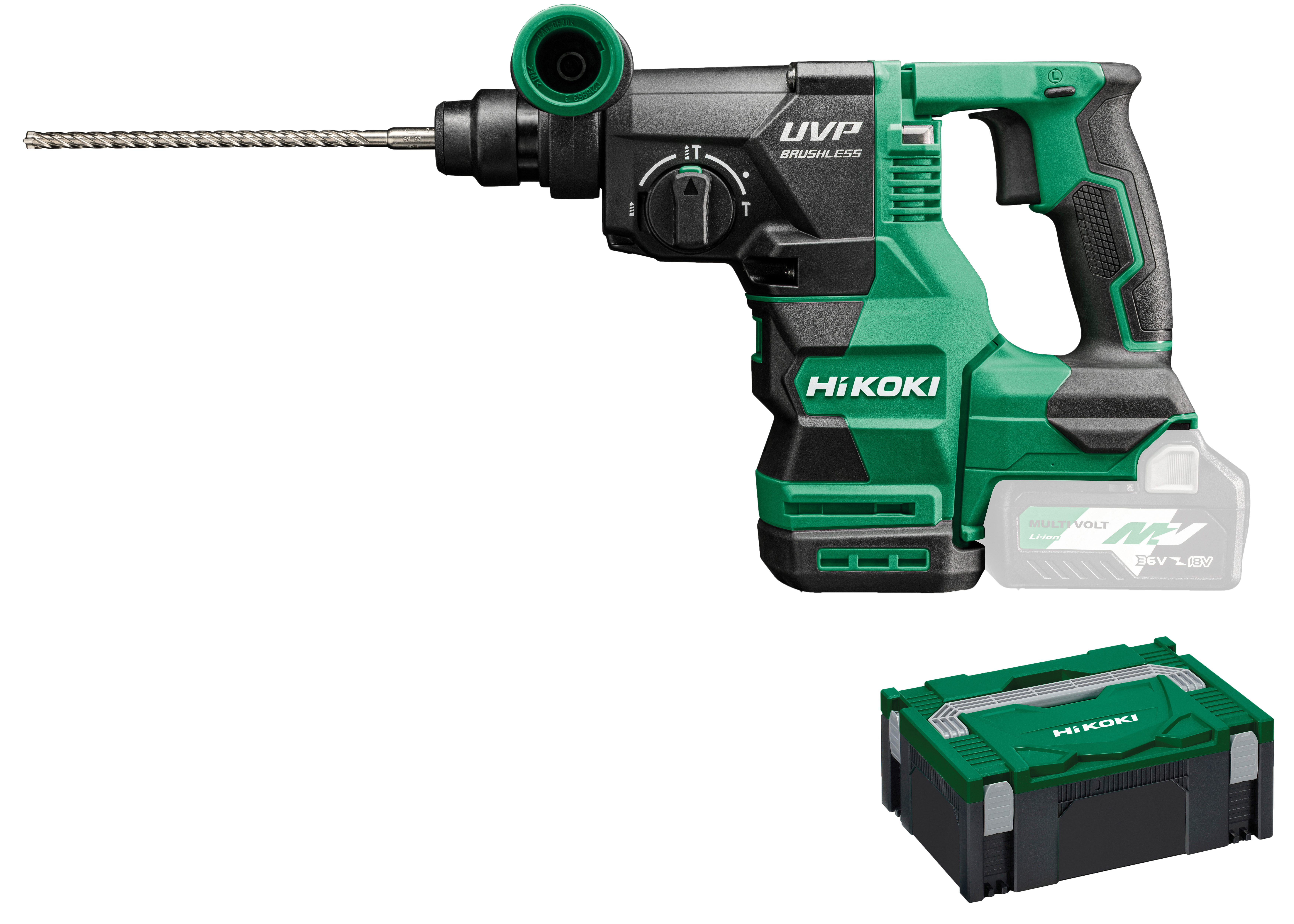 HiKOKI DH3628DA(Basic) (HSC II) Akku Bohr & Meißelhammer SDS-plus 3,2 J