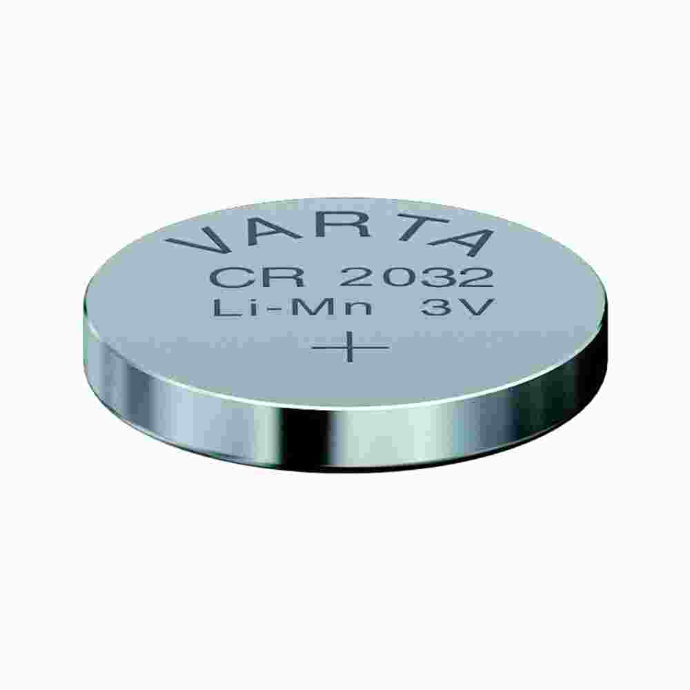 VARTA CR2032 Knopfzelle, 3V, Lithium, 230mAh, Ø20x3,2mm, ELECTRONICS, VE = 1er Blister VARTA CR2032 Knopfzelle, 3V, Lithium, 230mAh, Ø20x3,2mm, ELECTRONICS, VE = 1er Blister