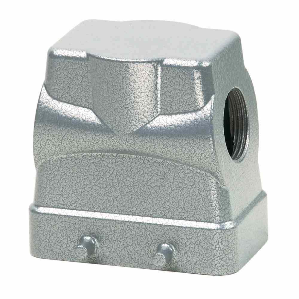 WALTHER PROCON Tüllengehäuse B10 H:56mm QVN, 1xM20, Gewindebohrung seitlich, mit Querverriegelungsnocken – P712010