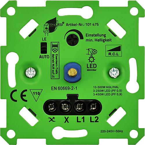 GreenLED Auto-Detekt-Dimmer für LED + Standard / Druck-Wechsel