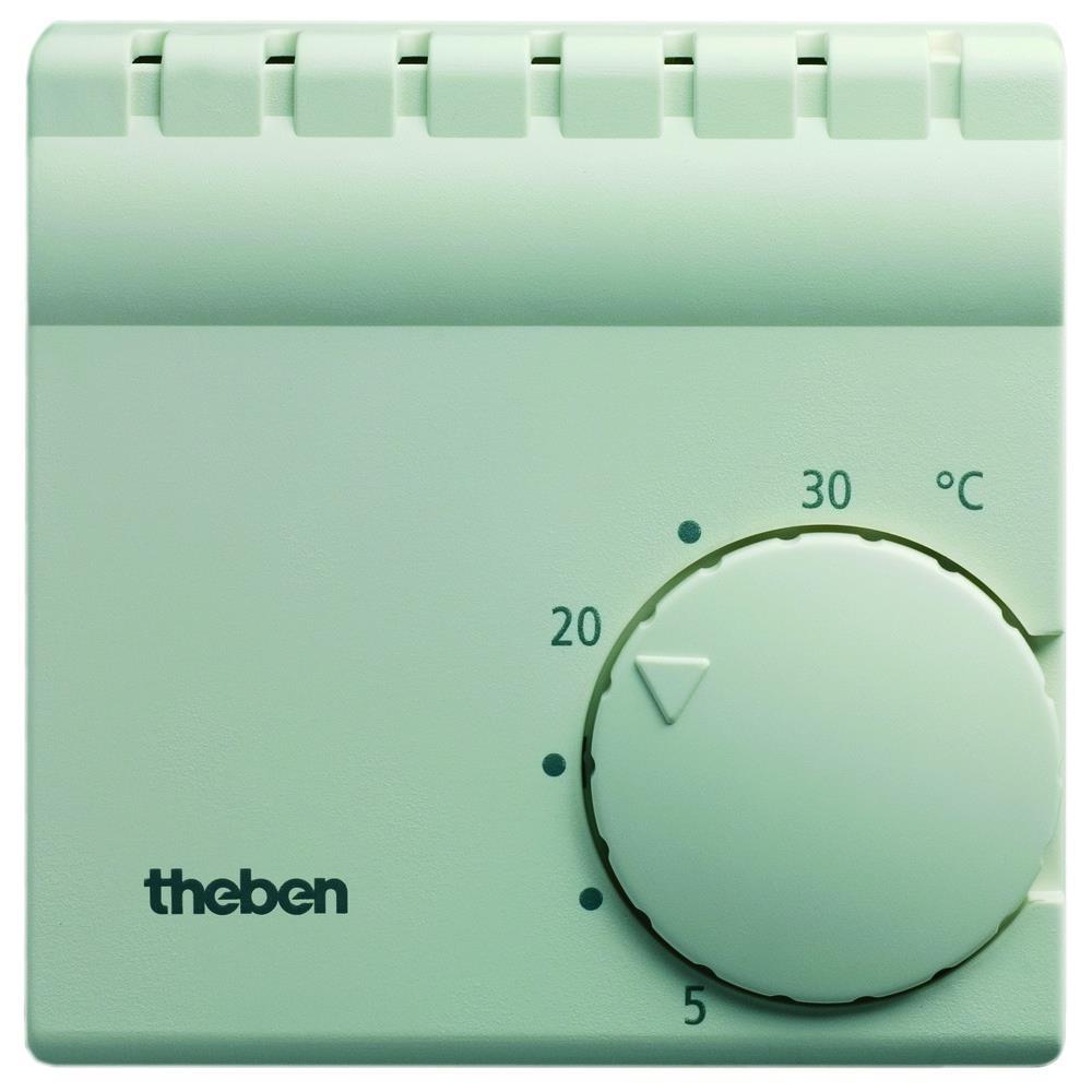 THEBEN RAMSES 708 Raumtemperaturregler, weiß, 1W, Aufputz, IP30, 230V, 30°C, 10A, 1K – RAMSES 708