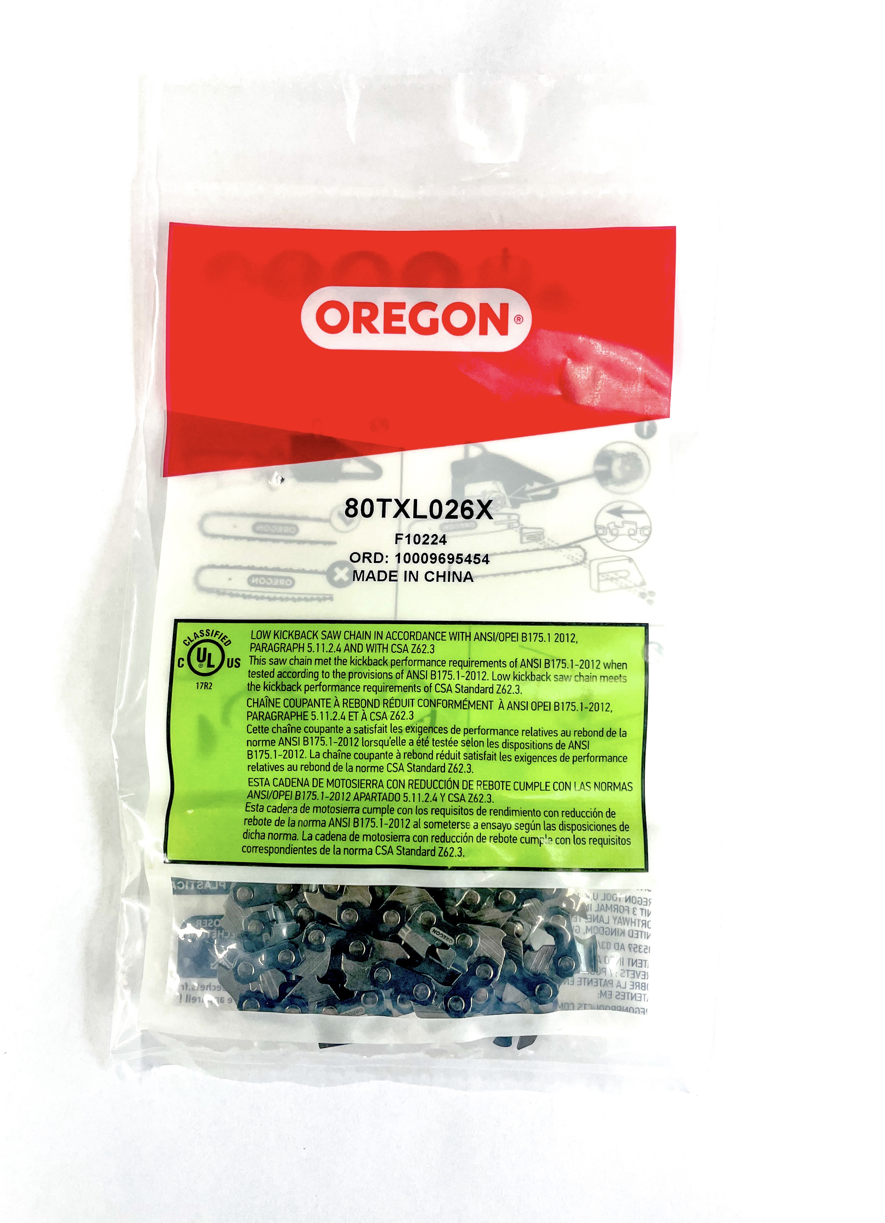 Hikoki Sägekette 4" x.325" x 1,1 mm ( .043") für CS1810DD